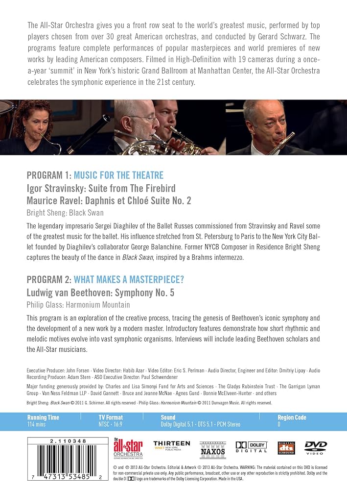 その他 The All-Star Orchestra Programs 11 &amp; 12 [DVD] w17b8b5 Amazon.com: All Star Orchestra: Programs 5 & 6